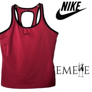 NIKE Racer Back Shelf Bra Tank- Large (12-14)